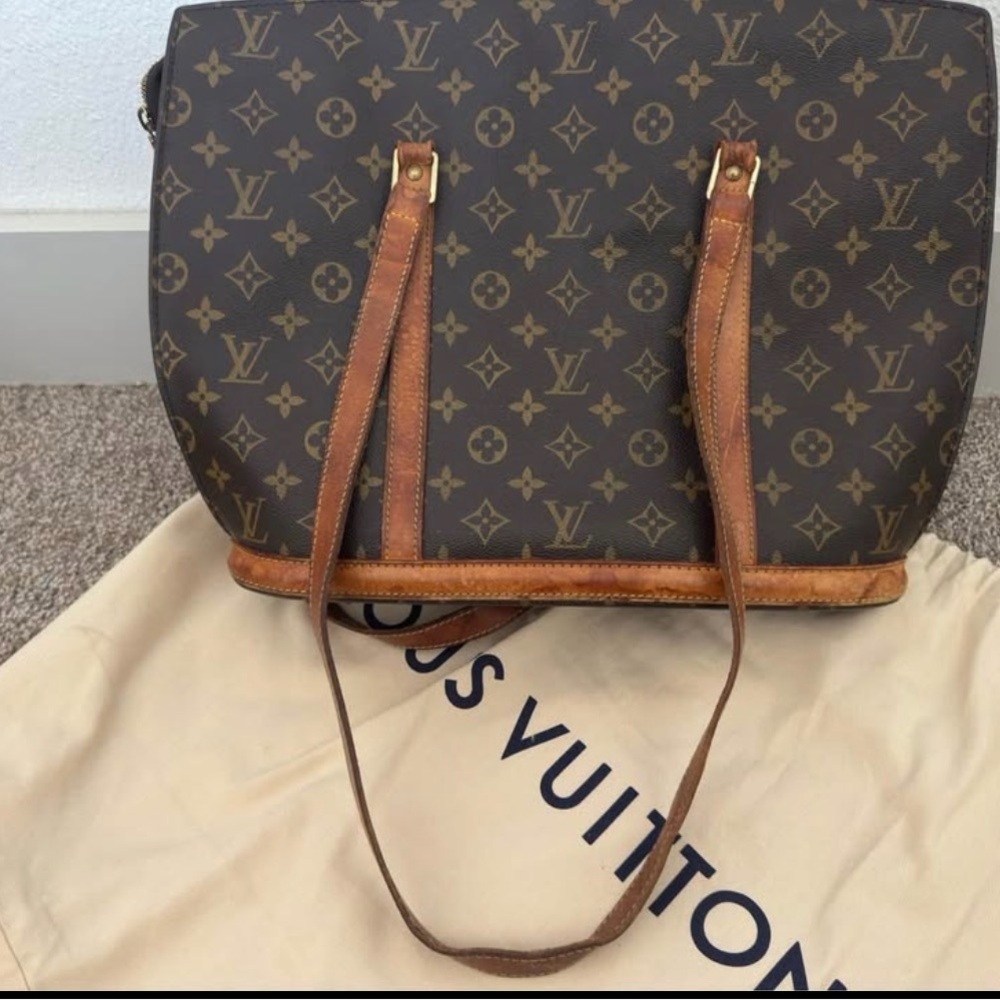 Louis Vuitton Classic Brown Monogram Tote